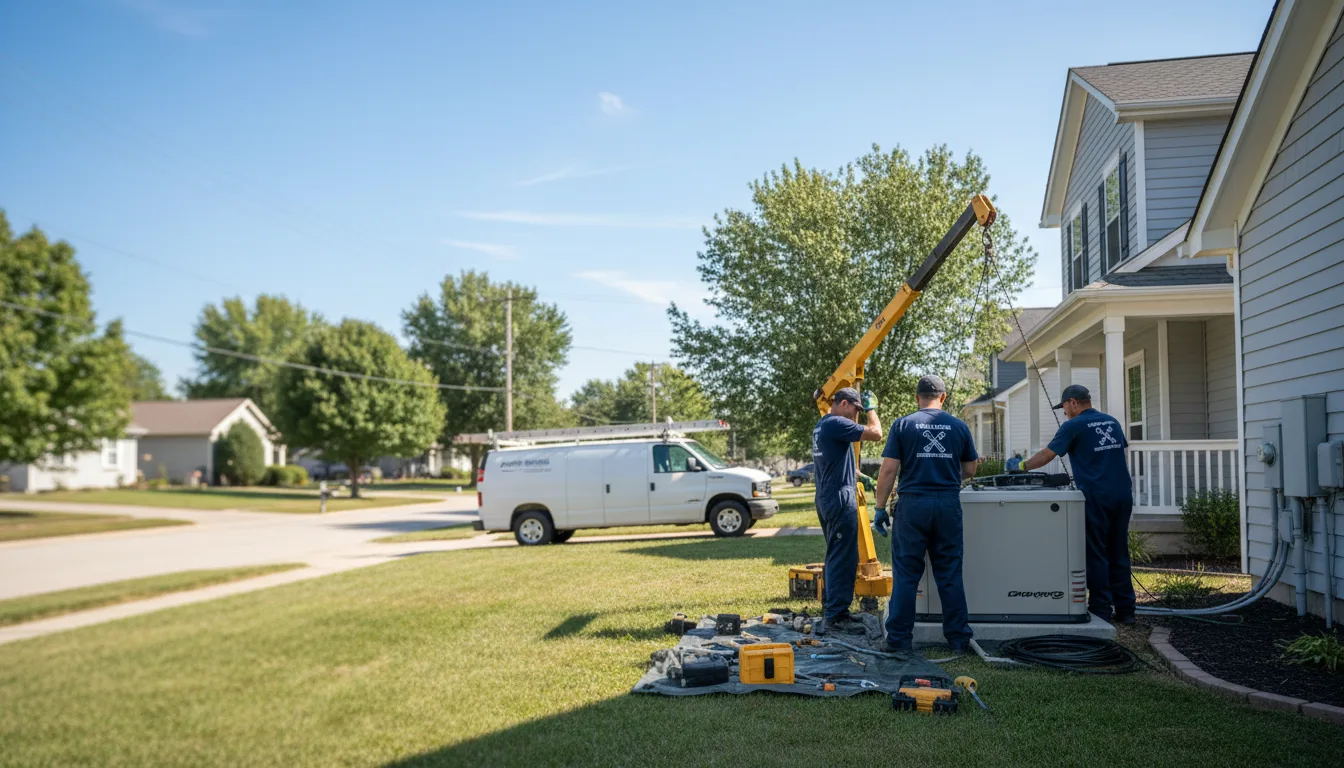 Generator Installation in Russellville, AR near me